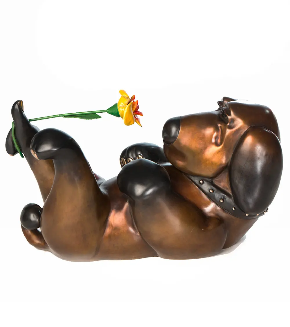Bronze Sculpture "Blossom" By Marty Goldstein 1