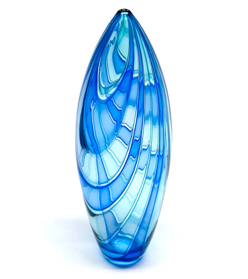 Glass Sculpture "Optica - Water Tower" By Jonathan Swanz 1