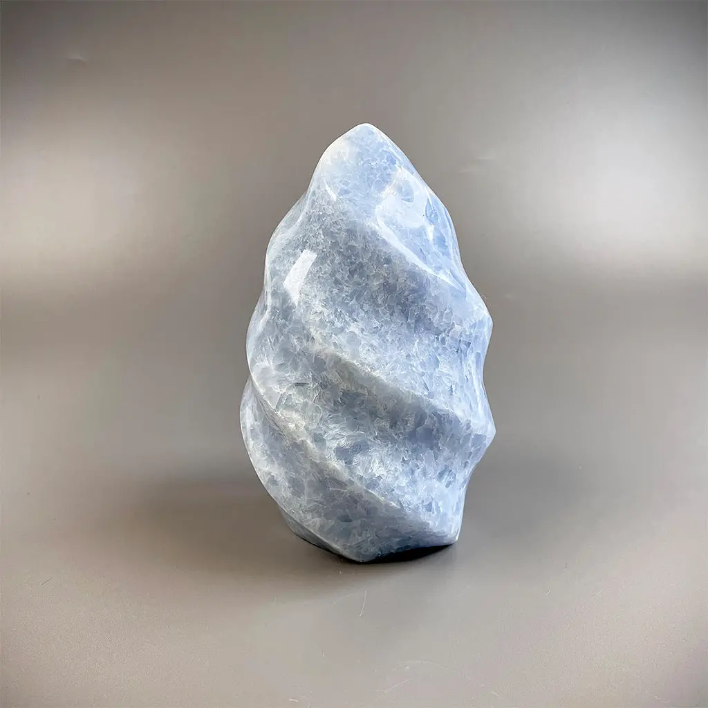 Blue Calcite Flames 2