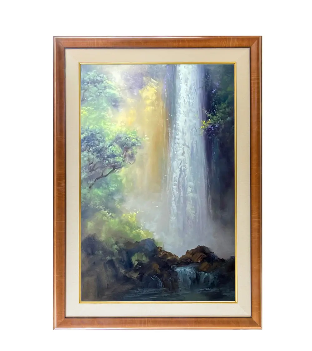 Original Painting: Boundless Falls By George Eguchi 1