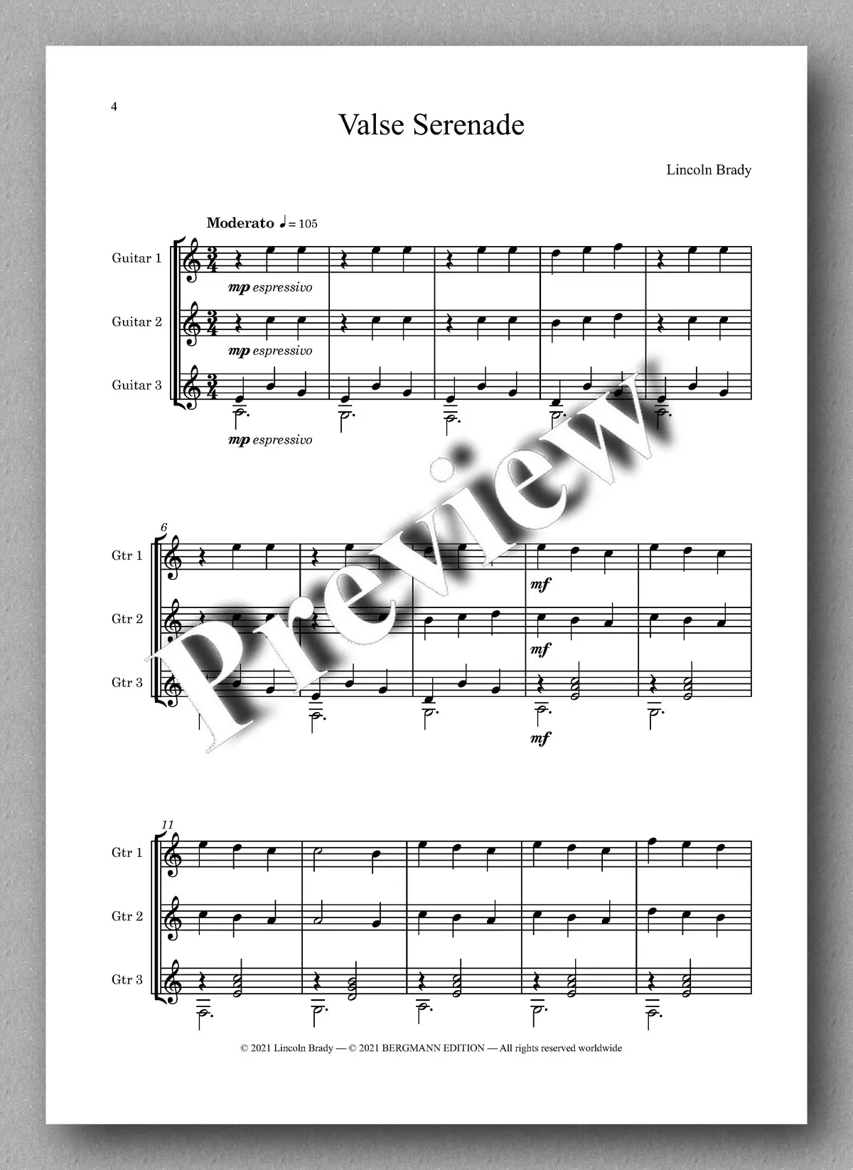 Brady, Valse Serenade 2