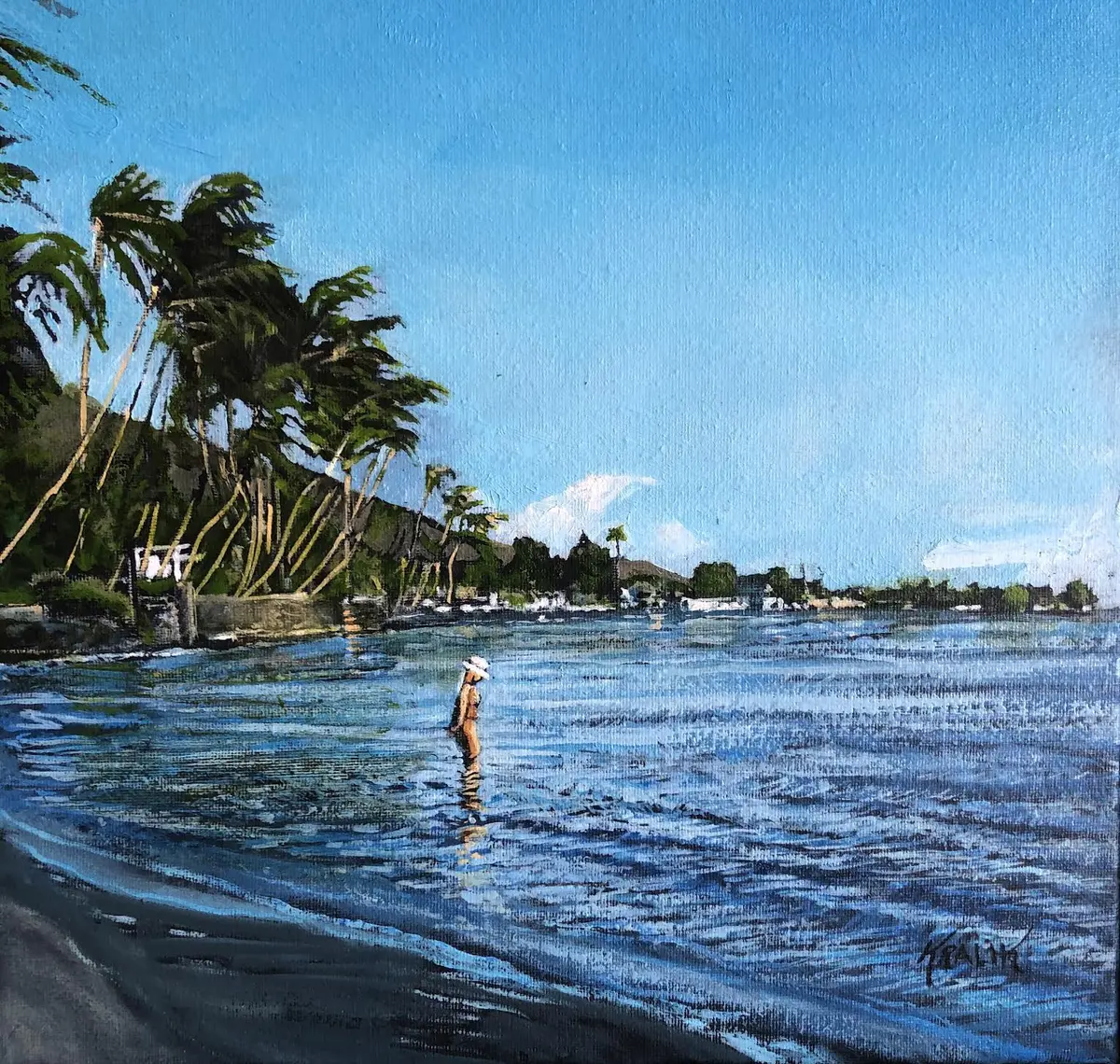 Lahaina From Baby Beach By Brandon Kralik 1