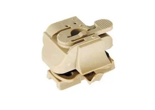 Lancer Tactical Ca-707T Helmet Light Mount - Tan 1