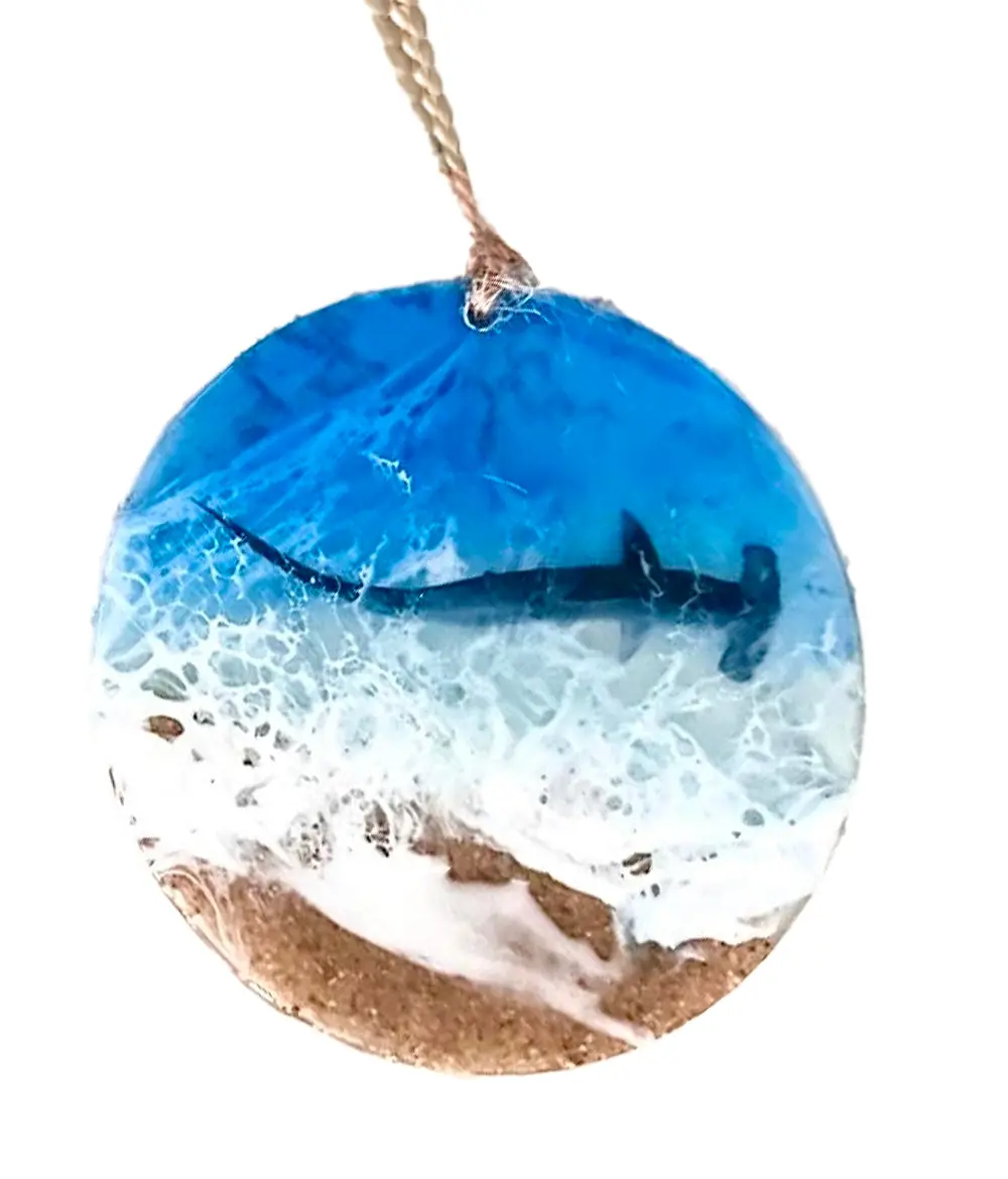 Resin Sand "Hammer Head" Ornament 1