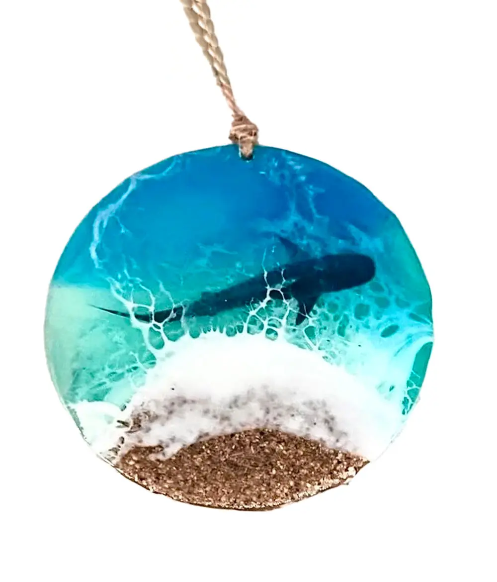 Resin Sand "Shark" Ornament 1