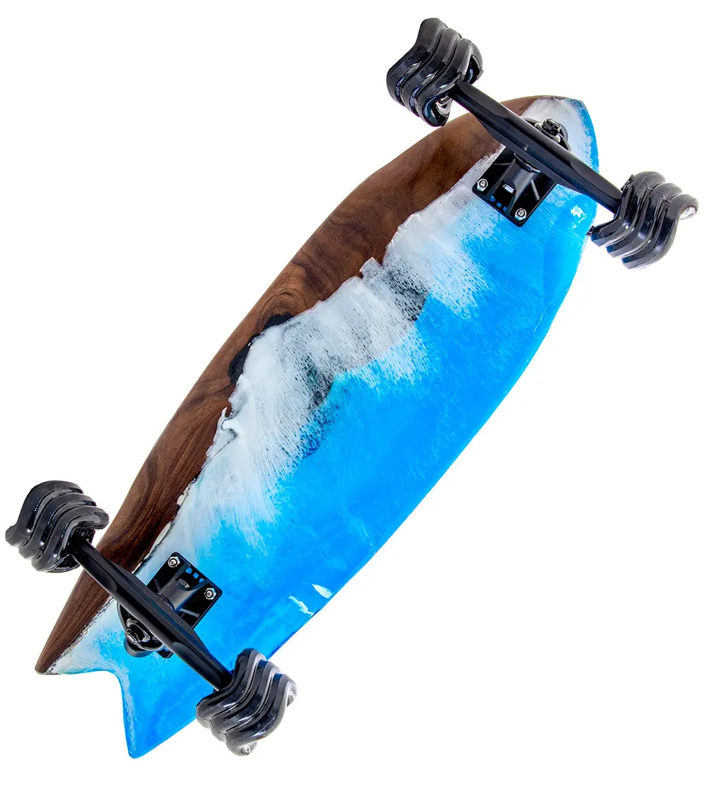 Koa-Resin Skateboard #010 1