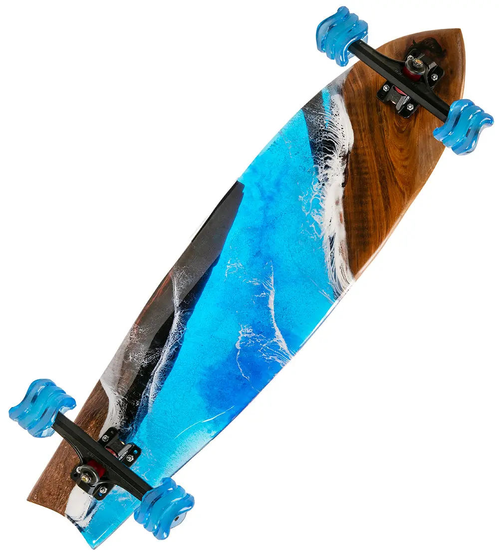 Koa-Resin Skateboard #033 1