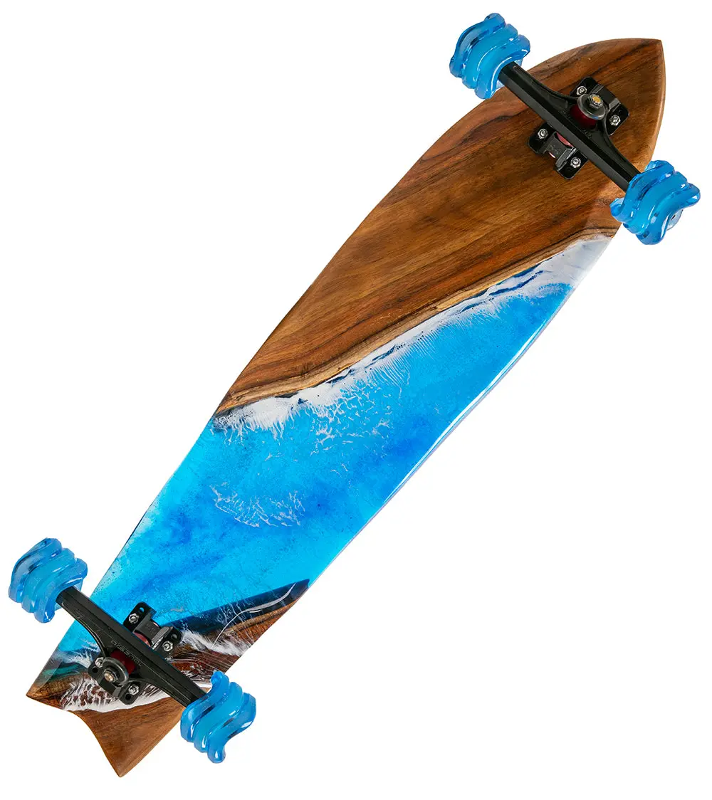 Koa-Resin Skateboard #035 1