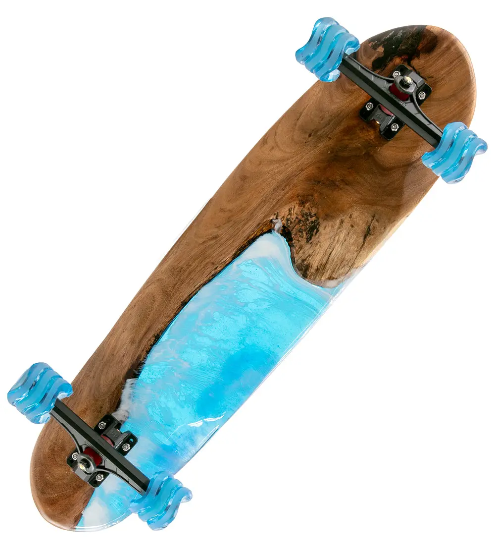 Koa-Resin Skateboard #040 1
