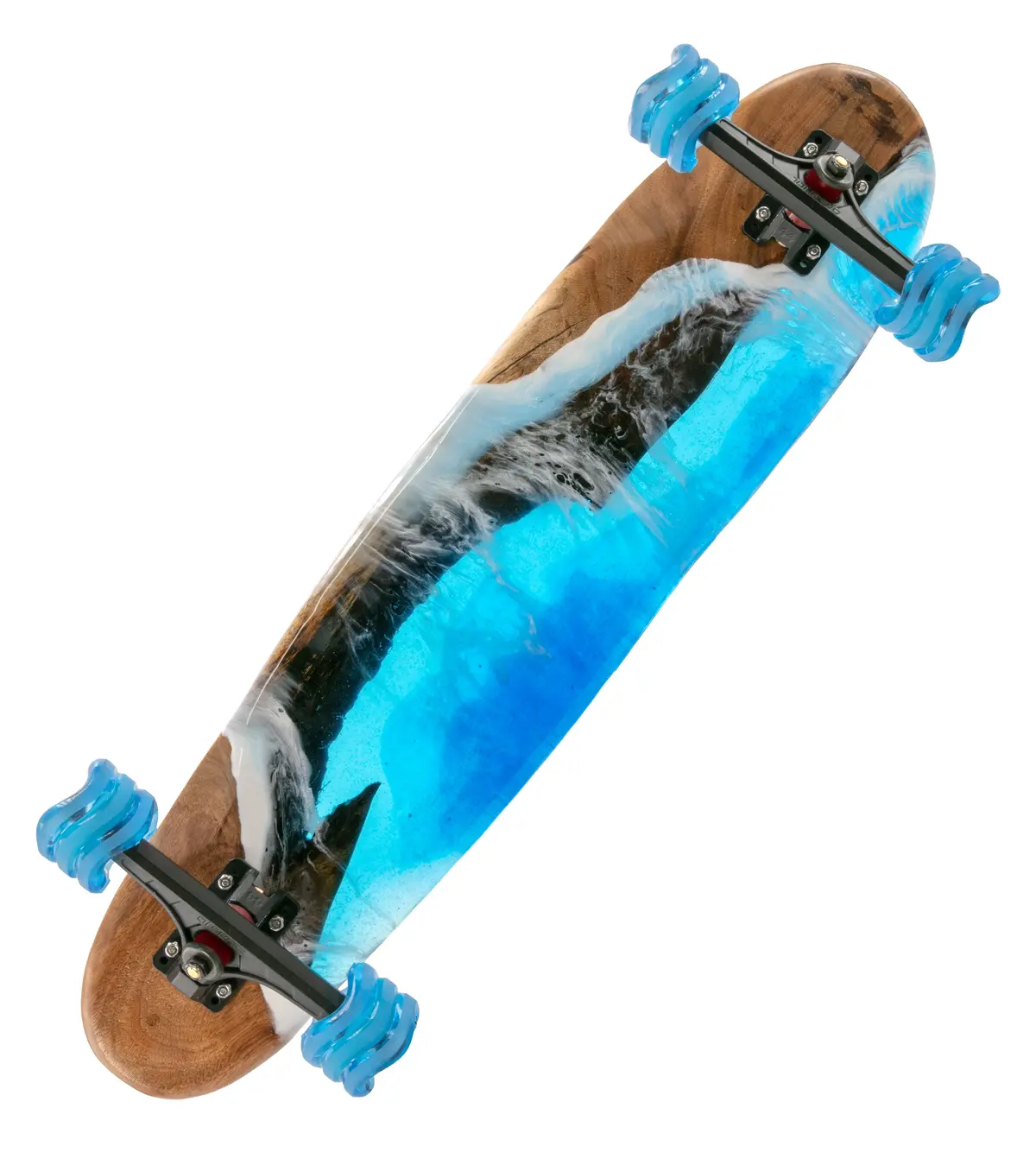 Koa-Resin Skateboard #041 1