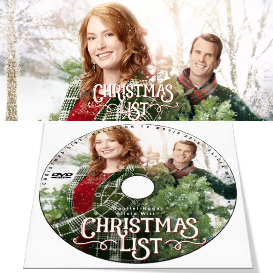 Christmas List Dvd Movie 2016 Alicia Witt, Peter Benson 1
