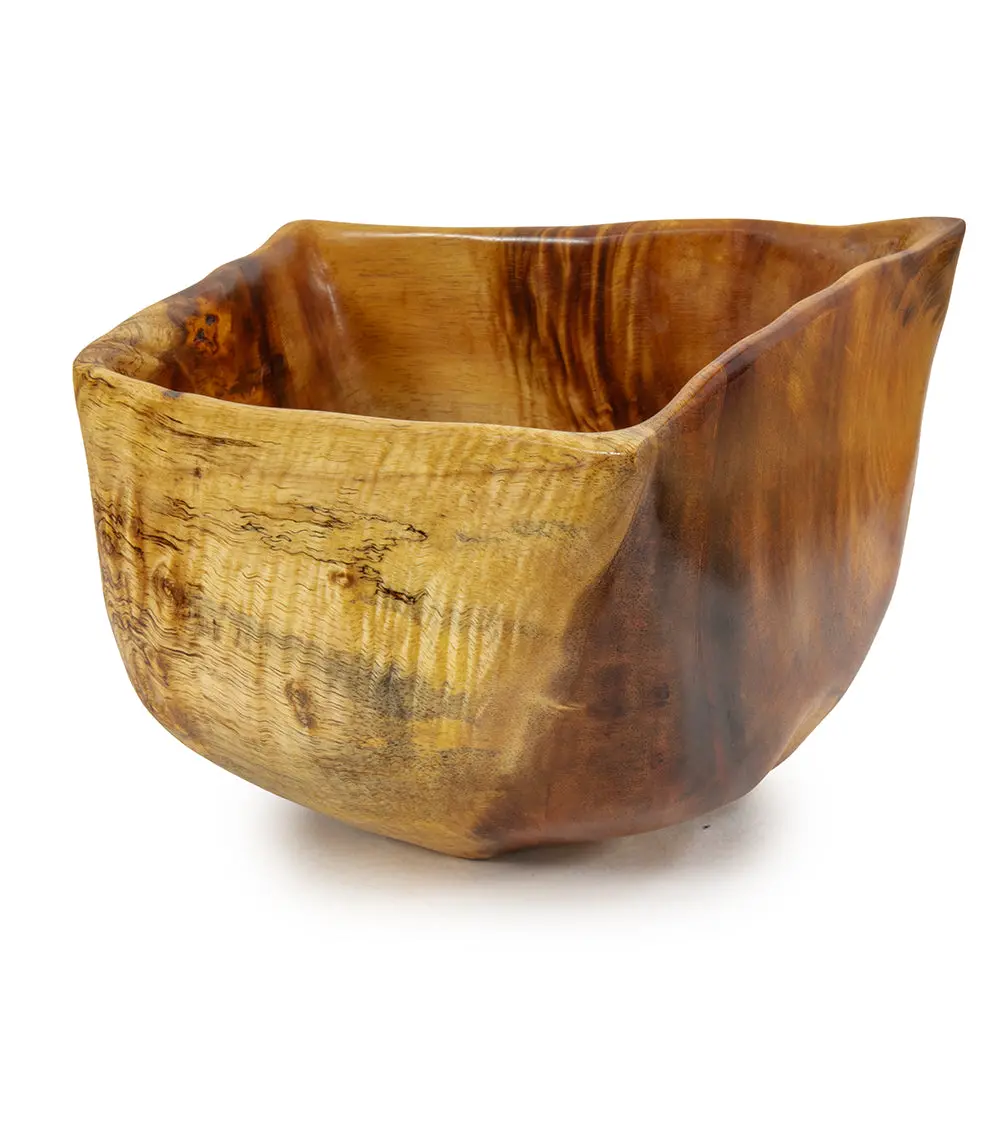 Carved Koa Vessel By Francisco Clemente 1