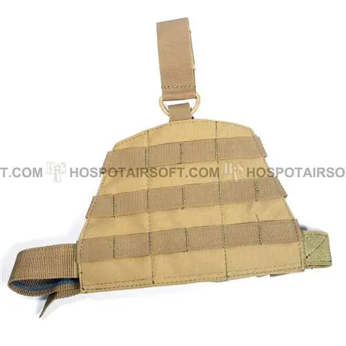 Condor Molle Drop Leg Panel (Tan) 1
