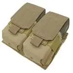 Condor Double M4 Mag Pouch-Tan 1