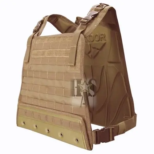 Condor Compact Plate Carrier Tan 1