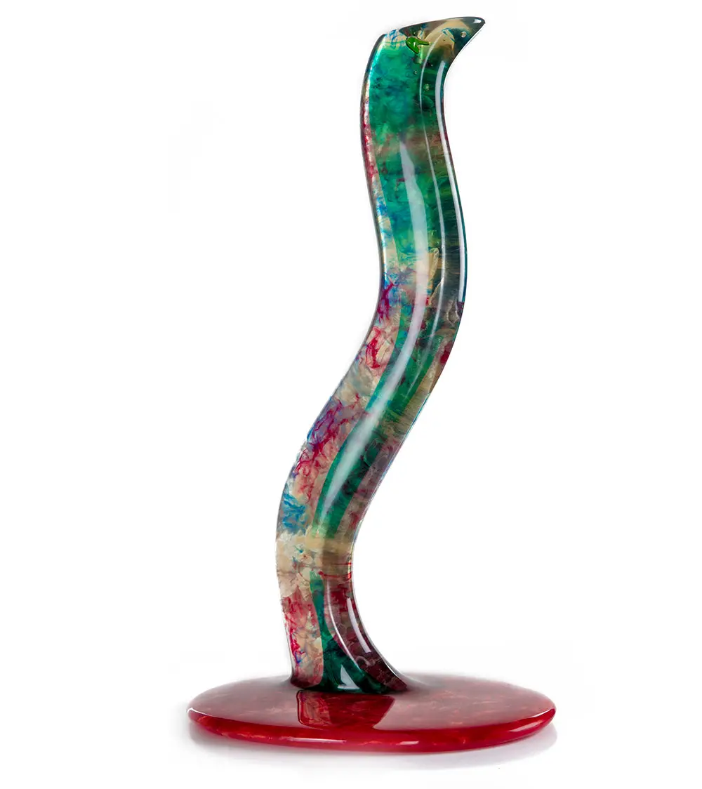 Wood Vessel "Walk This Way" By Rock Cross 2