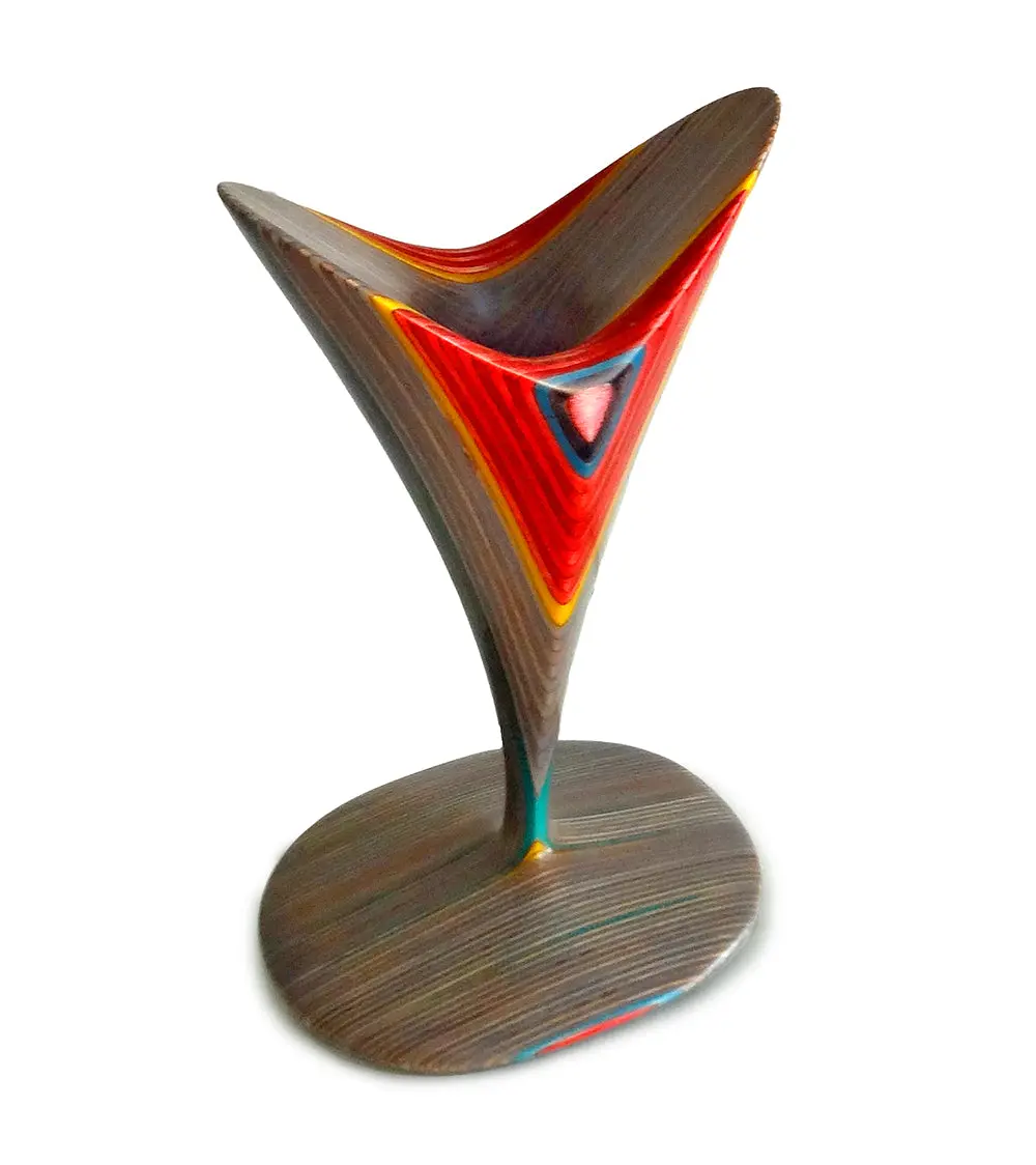 Wood Vessel "Chalise Vase" By Rock Cross 1