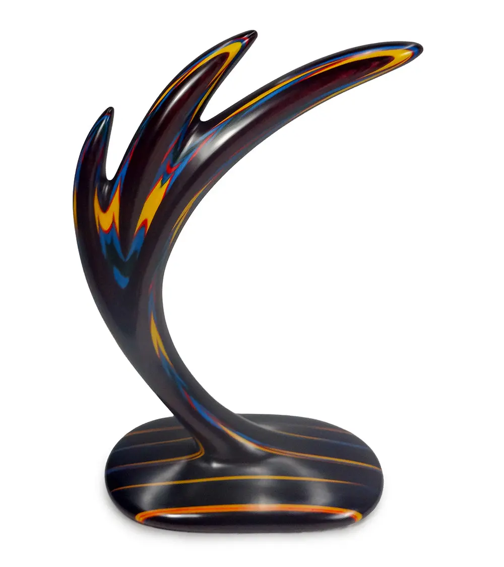 Wood Sculpture "3 Spinner Dolphin" By Rock Cross 1