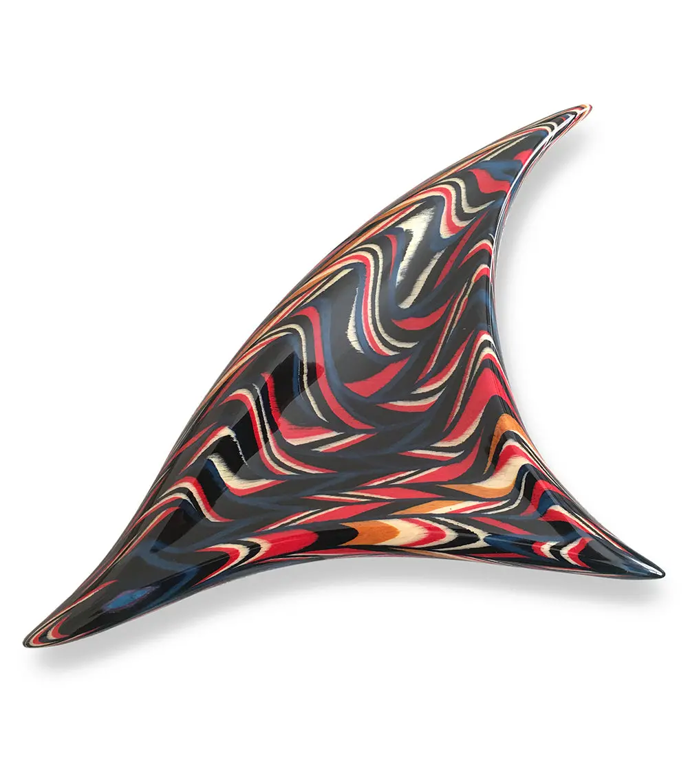 Wood Bowl "Hawaiian Fish" 1