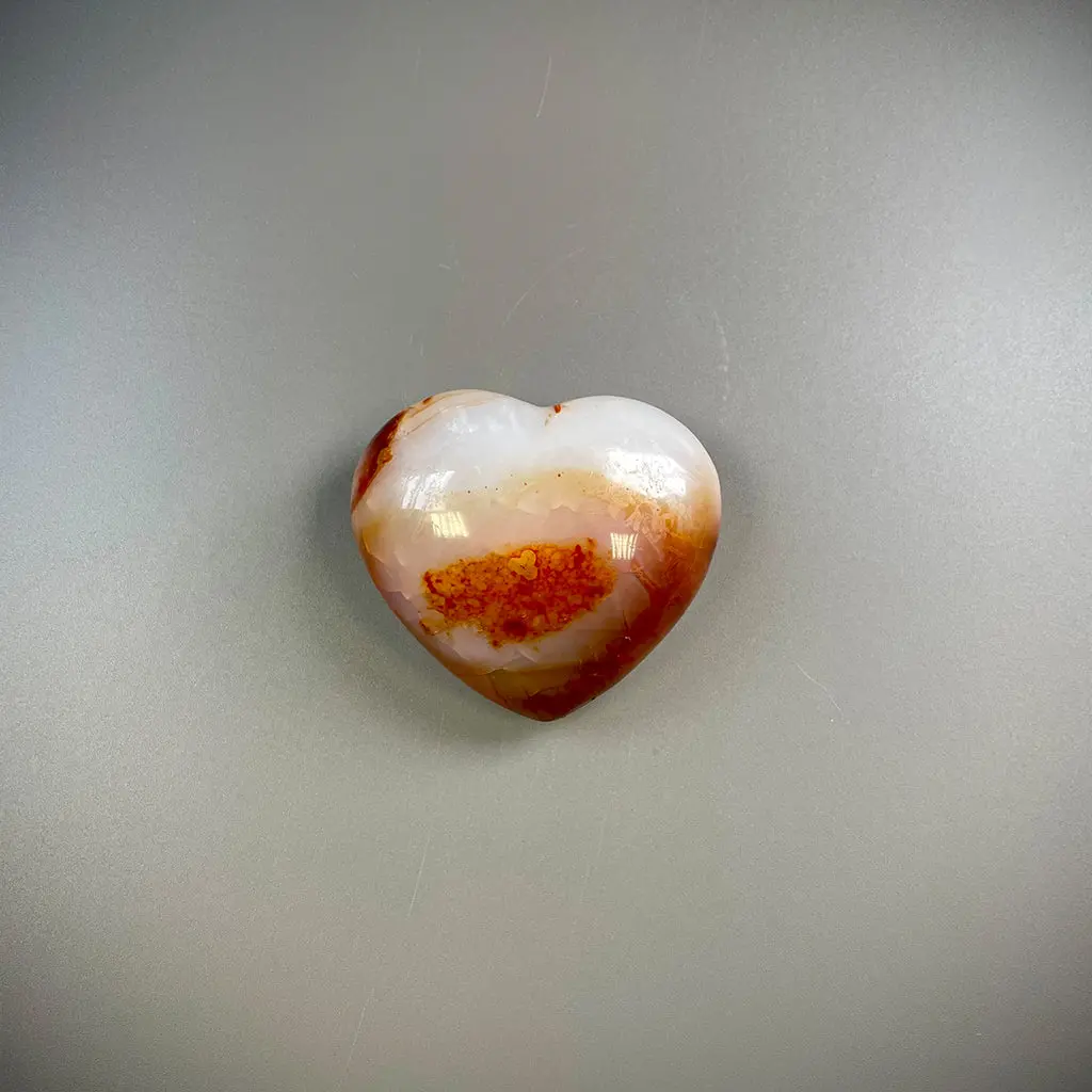 Carnelian Orange Crystal Hearts – Ethically Sourced From Madagascar 2