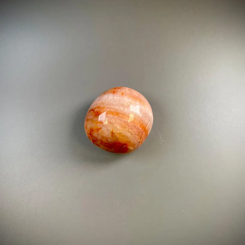 Carnelian Orange Crystal Palm Stones – Ethically Sourced From Madagascar 6