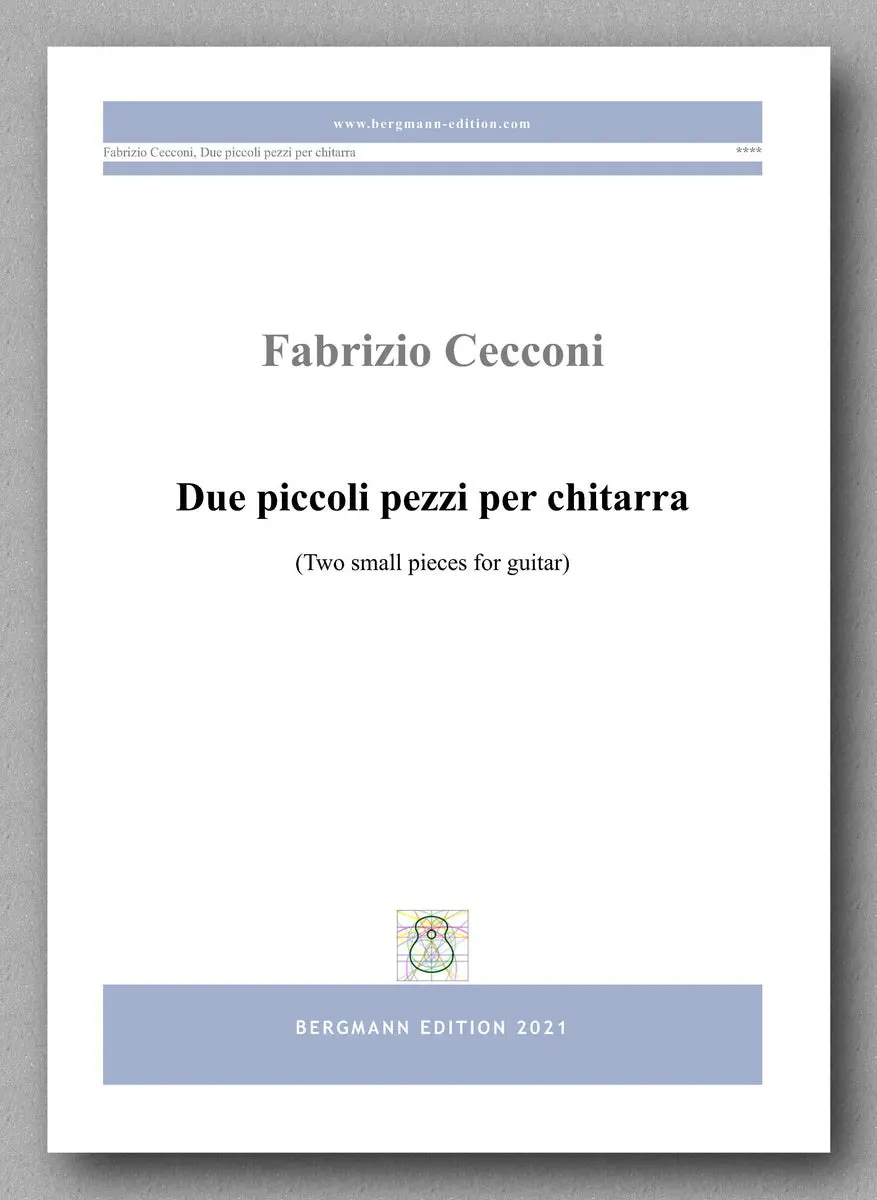 Cecconi, Due Piccoli Pezzi Per Chitarra 1