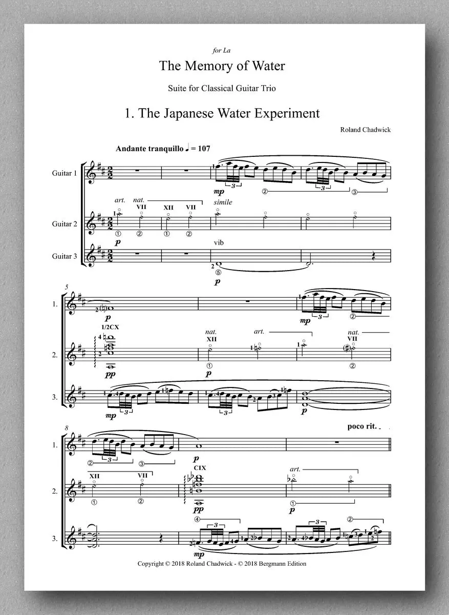 Chadwick, The Memory Of Water 2