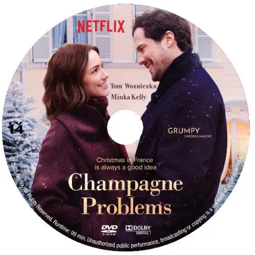 Champagne Problems Dvd Netflix Movie 2025 Minka Kelly 1