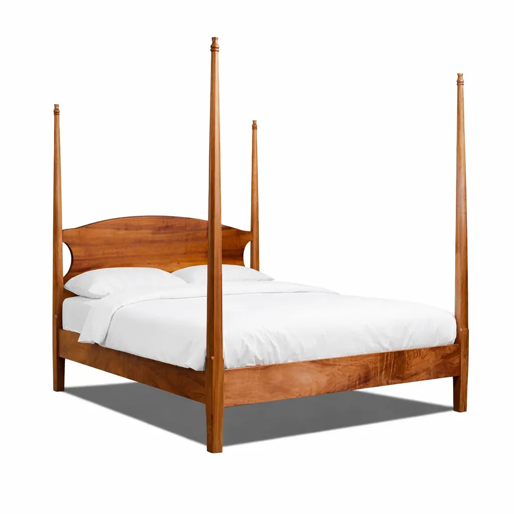 Kahala Four Poster Koa Bed 1