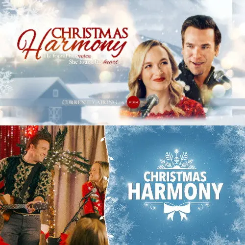 Christmas Harmony Dvd Lifetime Movie 2018 Kelley Jakle, Adam Mayfield 1