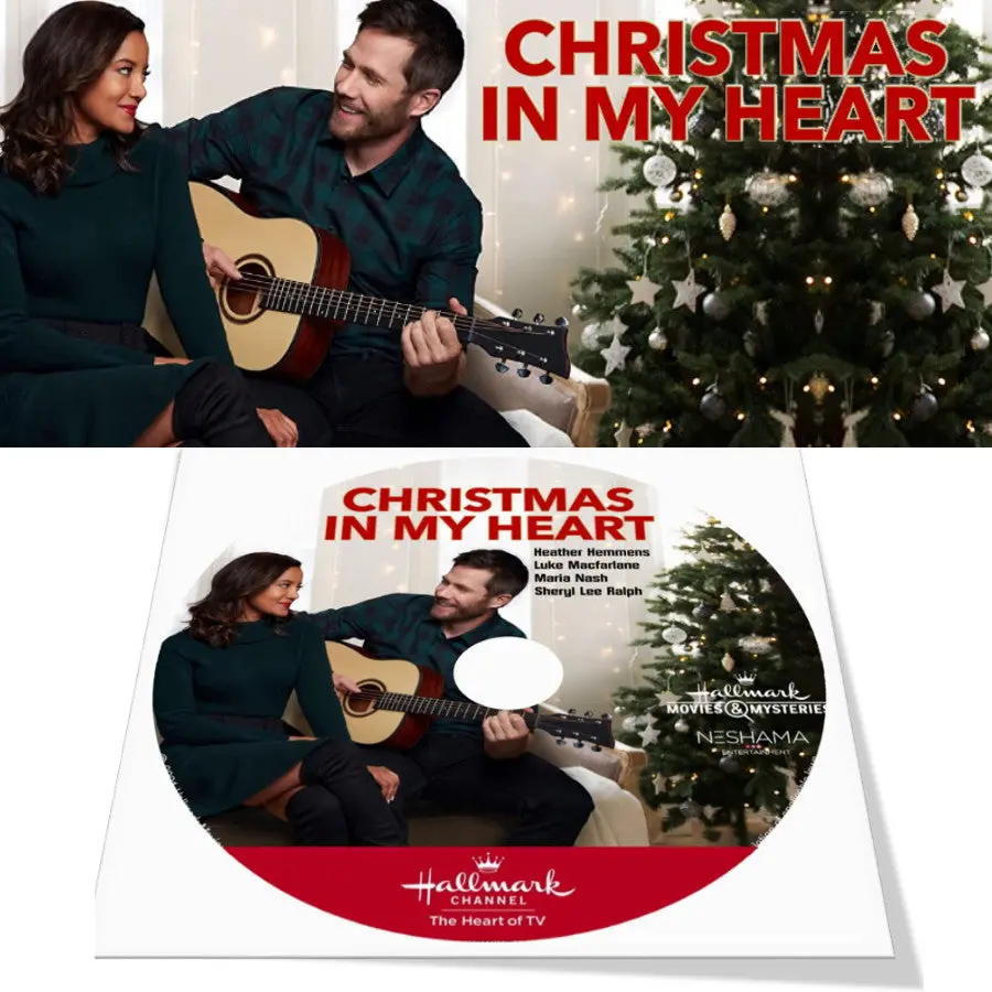Christmas In My Heart Dvd  Movie 2021 Luke Macfarlane Heather Hemmens 1