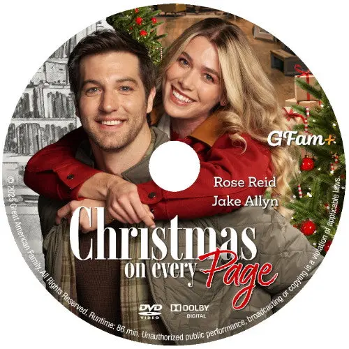 Christmas On Every Page Dvd Gac Movie 2025 1