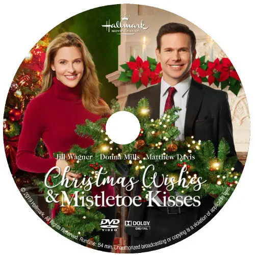 Christmas Wishes & Mistletoe Kisses Dvd Movie 2019 1