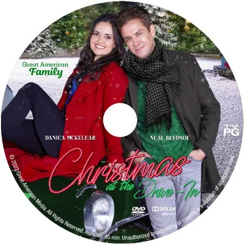 Christmas At The Drive-In Dvd Gac Movie 2022 - Danica Mckellar 1