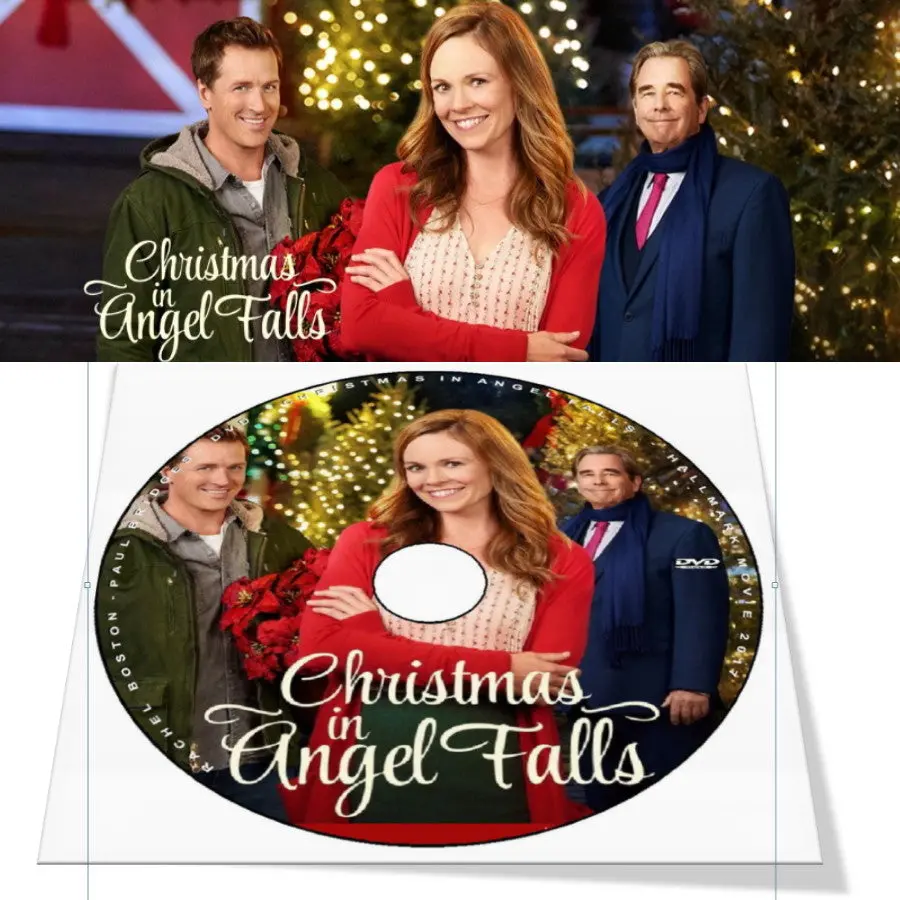 Christmas In Angel Falls Dvd Movie 2017 Rachel Boston, Paul Greene 1