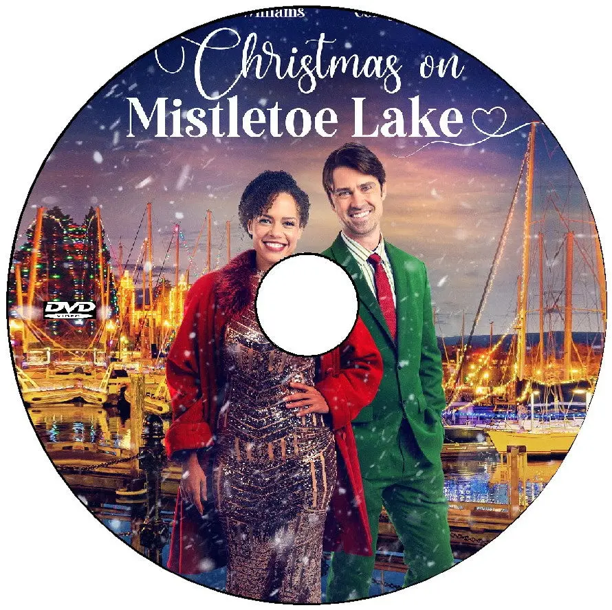 Christmas On Mistletoe Lake Dvd Lifetime Movie 2022 Corey Sevier 1
