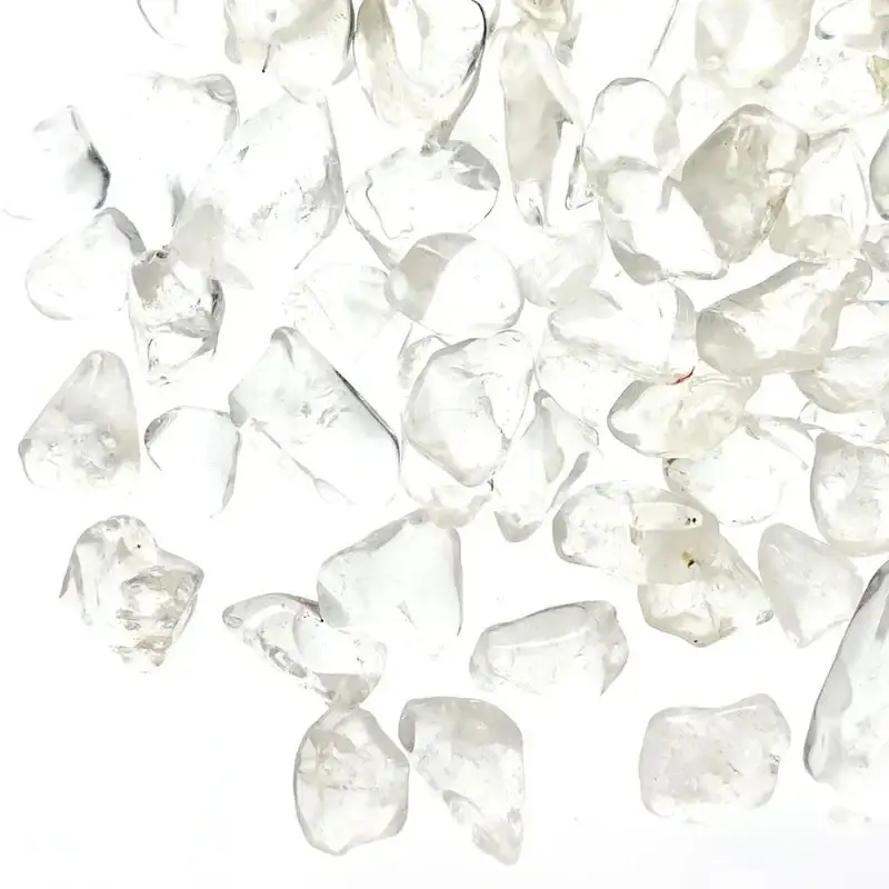 Clear Quartz Crystal Chips 130G 1