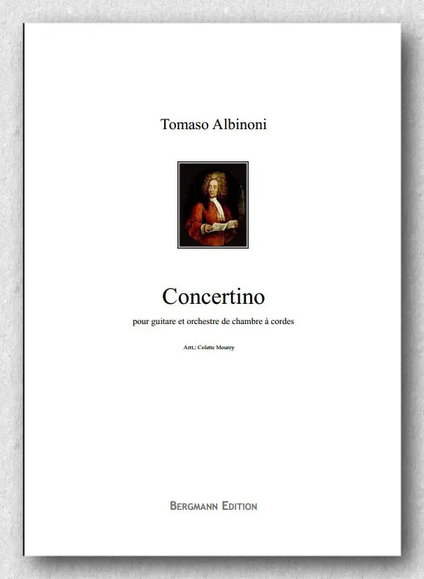 Albinoni-Mourey, Concertino Pour Guitare Et Orchestre 1