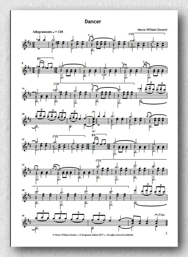 Duranti, Four Pieces 2