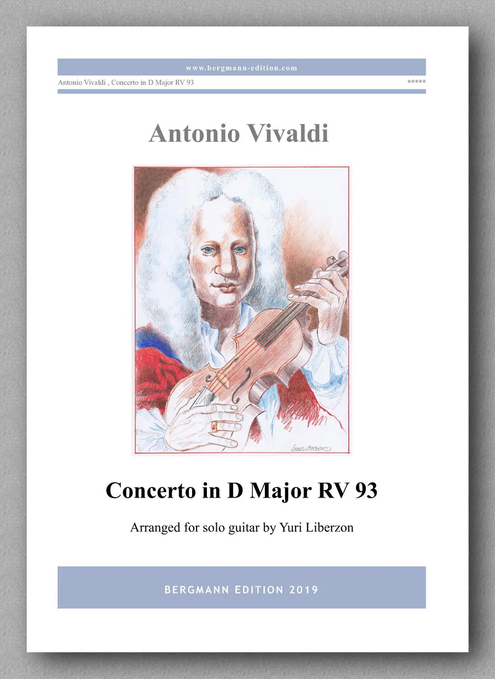 Vivaldi-Liberzon, Concerto In D Major Rv 93 1
