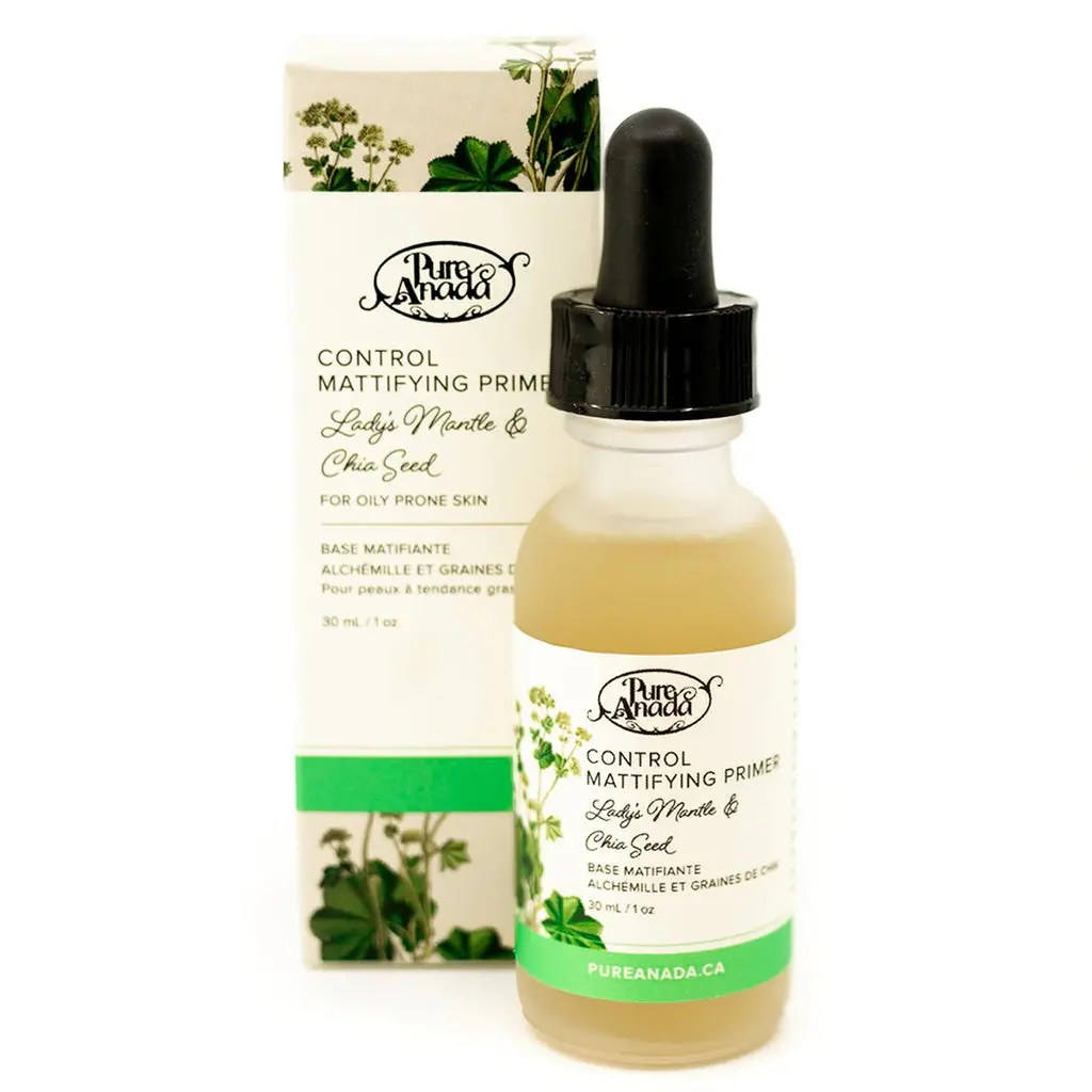Natural Control Mattifying Primer - Lady's Mantle & Chia Seed 30Ml - Pure Anada 1