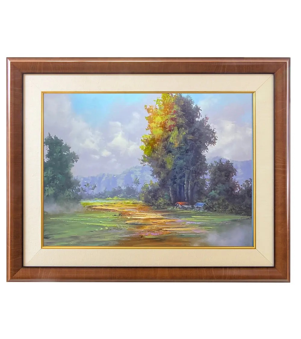 Original Painting: Country Roads By George Eguchi 1