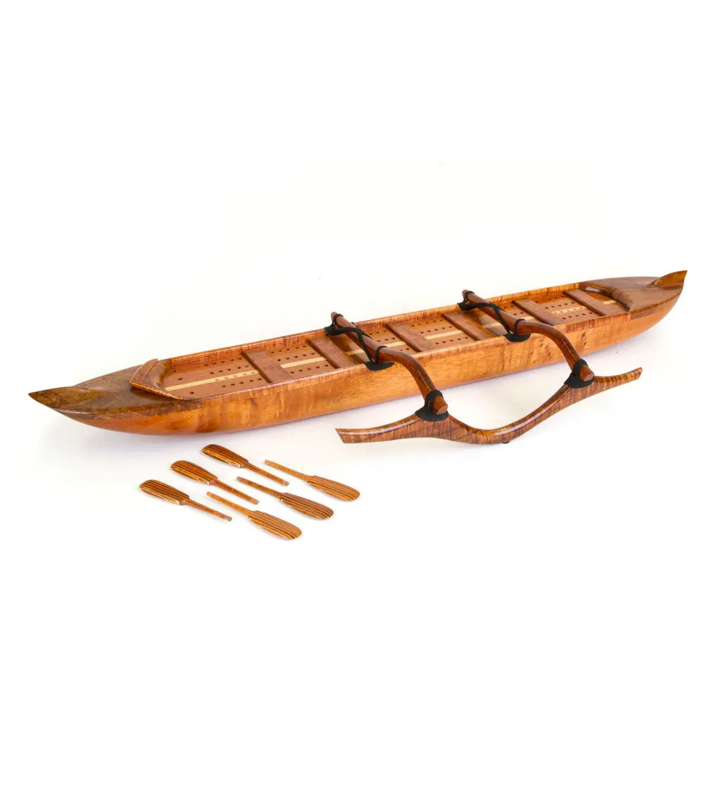 Cribbage Canoe Set By Greg Eaves 1