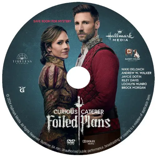 Curious Caterer: Foiled Plans Dvd Movie 2024 Andrew Walker 1