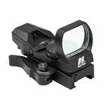 Red Four Reticle Reflex- Qr Mount- Black 1