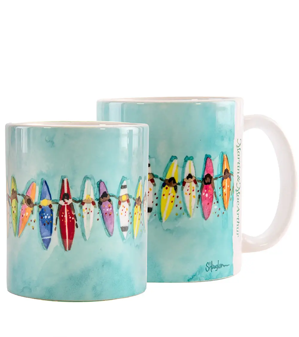 Paddle Out (Line-Up) Mug Ft. Sarah Houglum 1