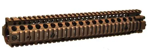 Madbull Airsoft Daniel Defense 12" M4 Ris Ii In Fde 1
