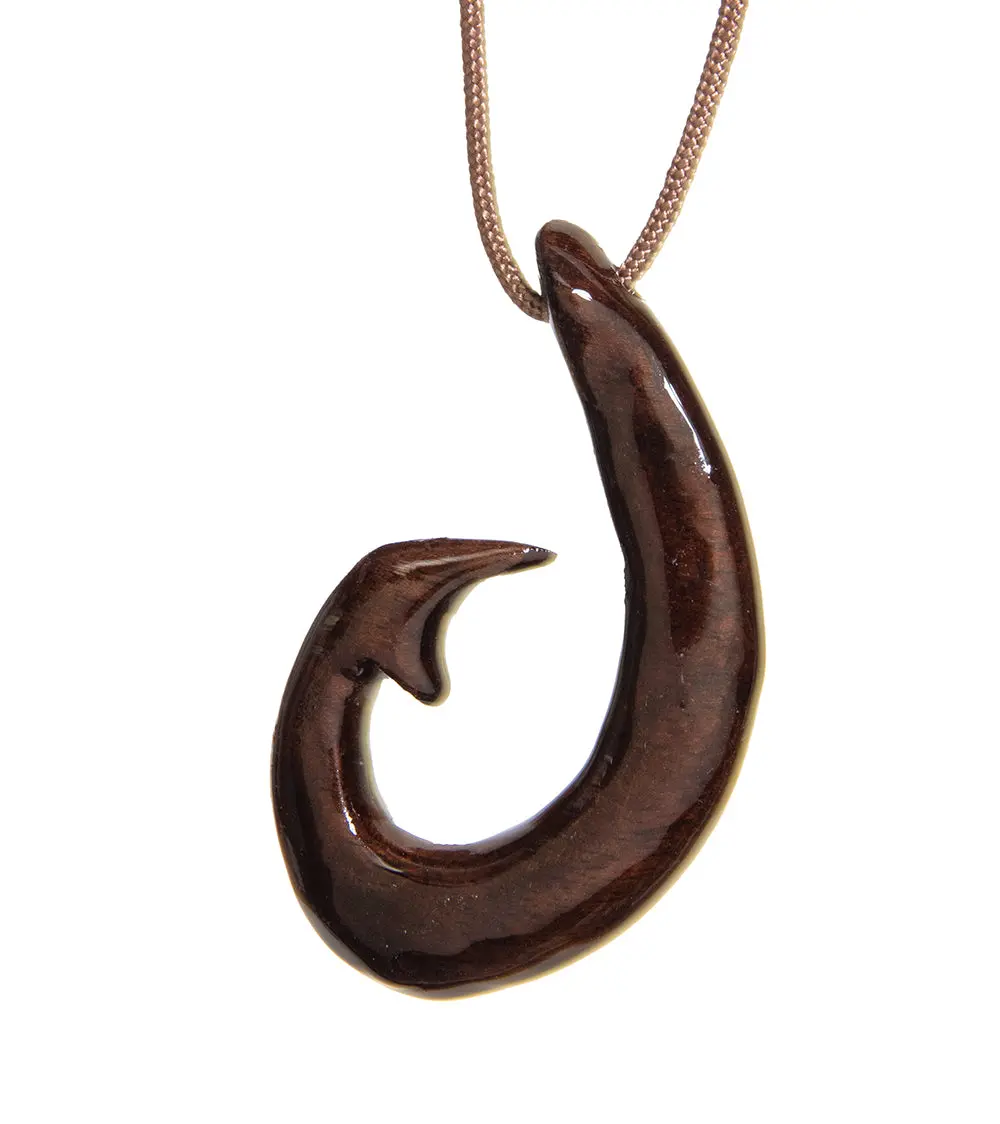 Ussm Teak Hook Pendant - Dewe35901c 2