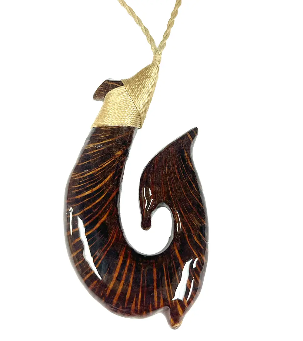 Macadamia Hook Pendant 1