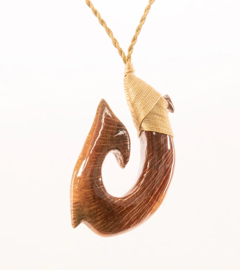 Macadamia Hook Pendant 2